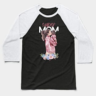 Super Mom Baseball T-Shirt